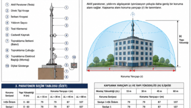 Antalya Paratoner Kapsama alanı Projesi